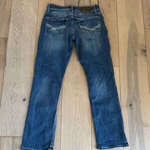 BKE Jake Straight Dark Blue Denim Jeans